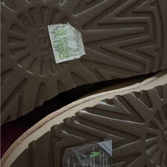 Cozy Tan Knit and Suede Boots nwt sz 8 - Picture 5 of 5